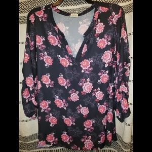 Stitch Fix: Ava James Floral Blouse